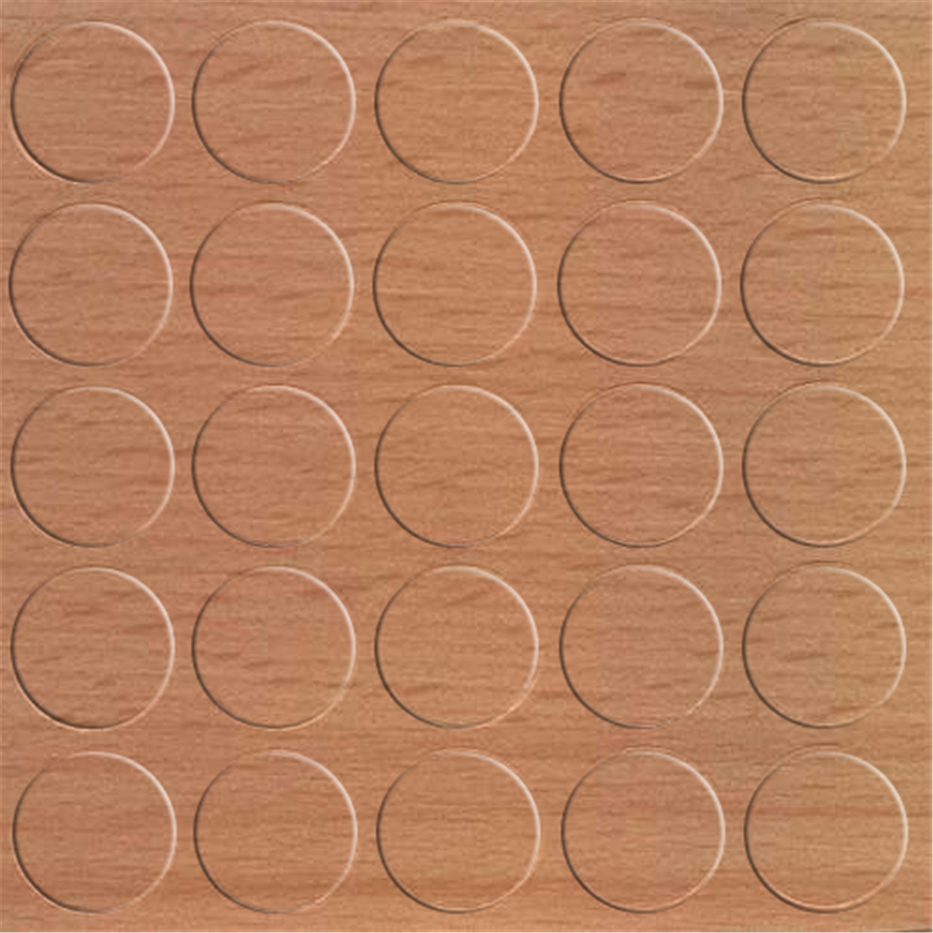 Abdeckkappen Buche 14 mm