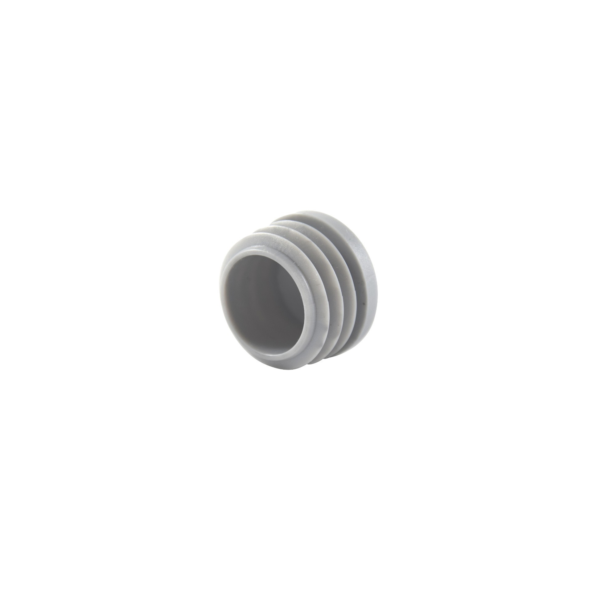 Runde Stopfen grau 34 mm