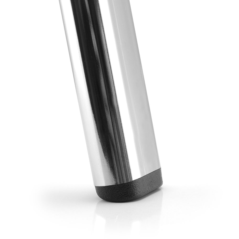 Lamellenstopfen oval schwarz 43,0 - 45,0 x 15,0 - 17,0 mm