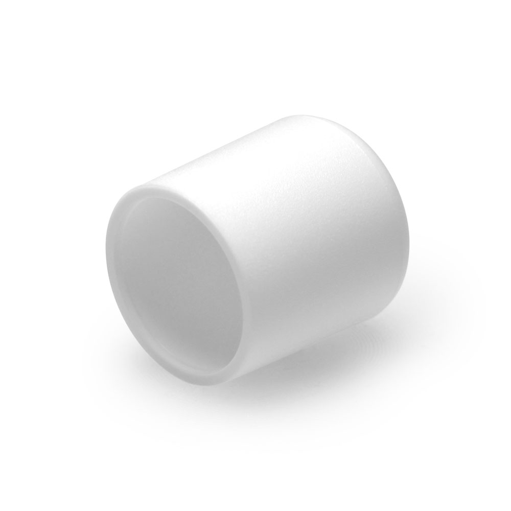 Fusskappen rund 20 mm weiss