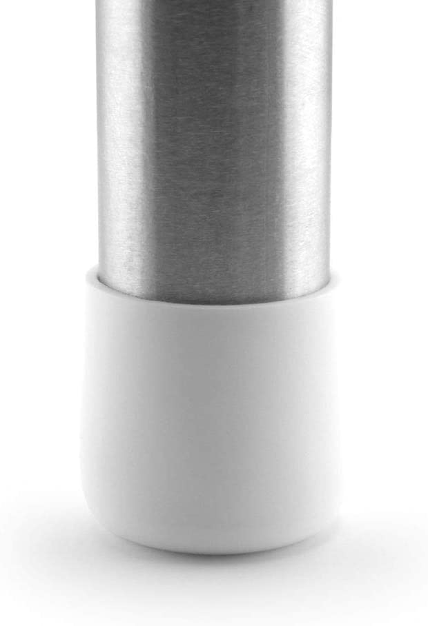 Fusskappen rund 15 mm weiss