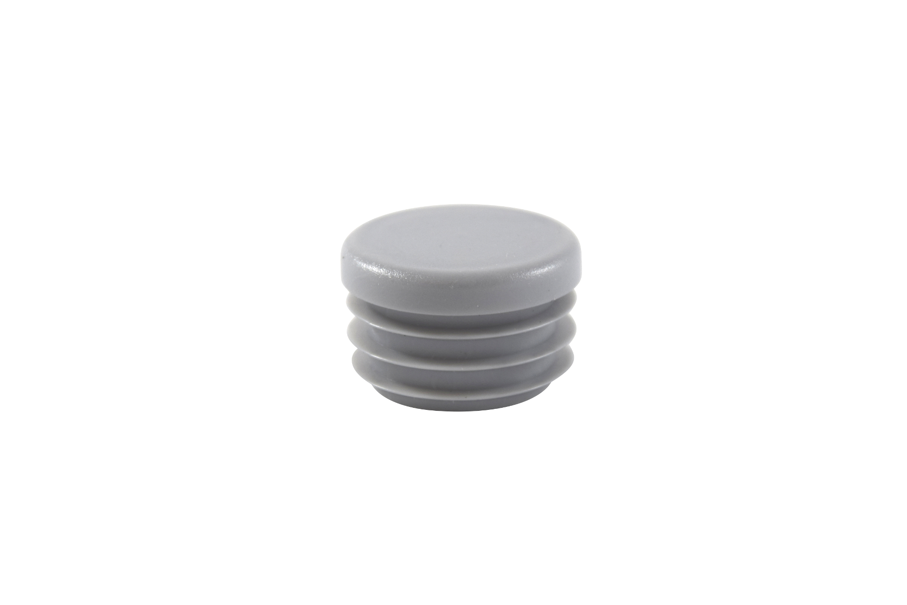 Runde Stopfen grau 28 mm