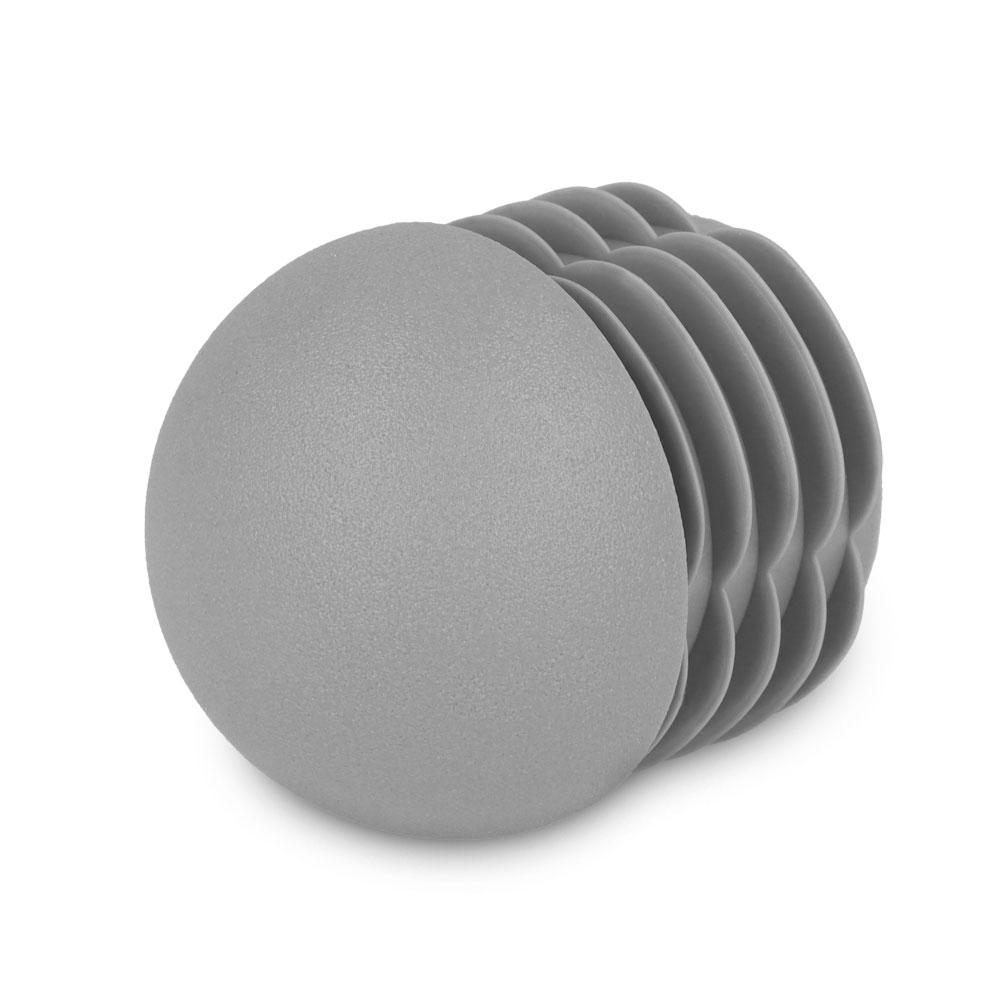 Stopfen mit Kugelkopf grau 40,0 - 45,0 mm
