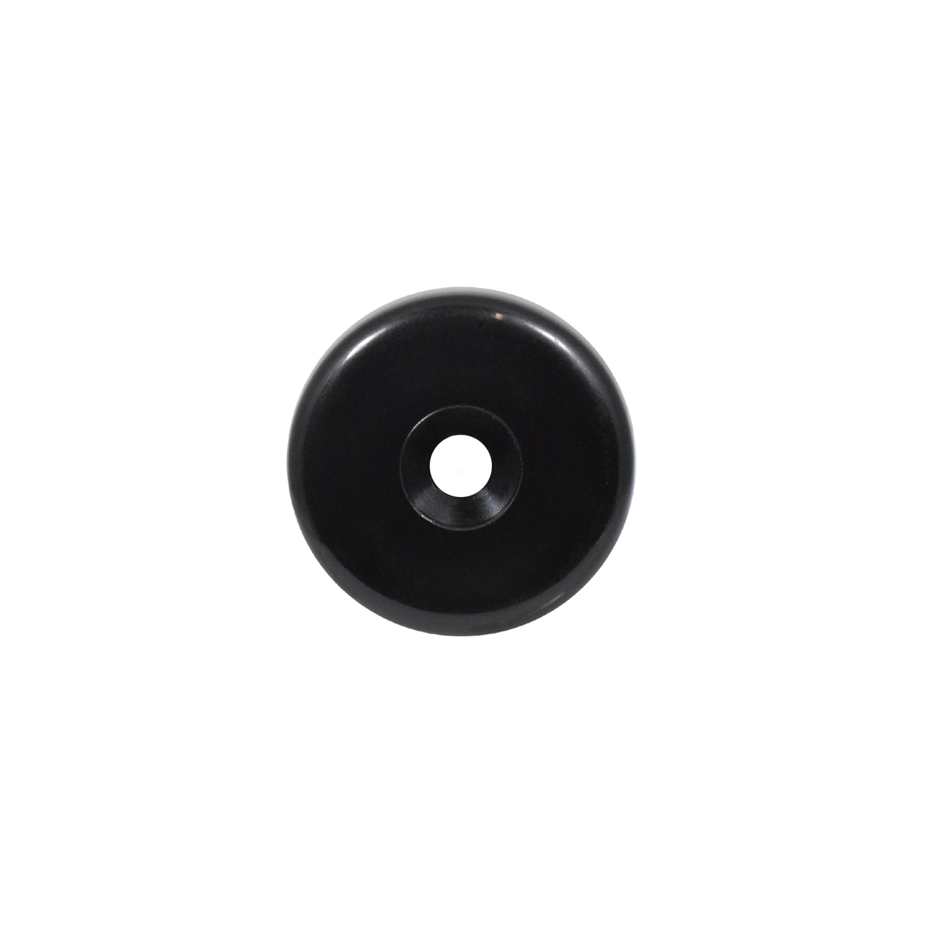 Kunststoffgleiter zum Schrauben 25 mm schwarz