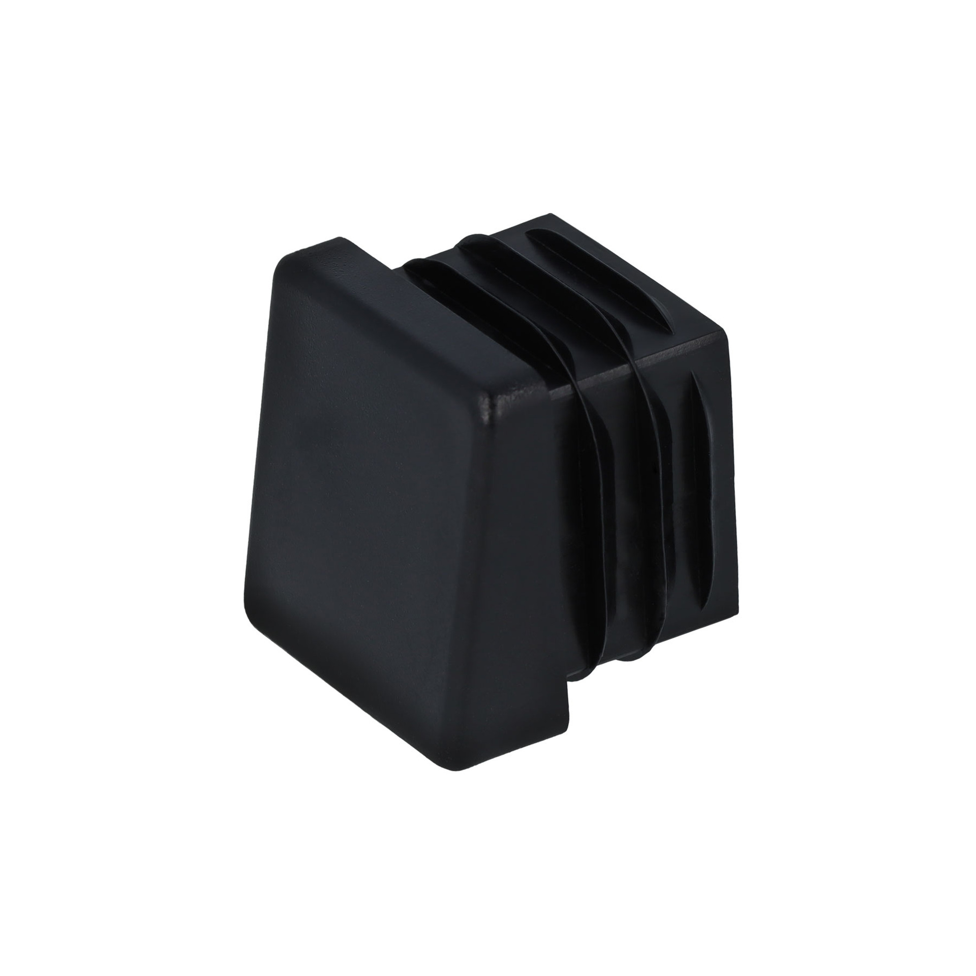 Lamellenstopfen eckig für schräge Stuhlbeine 25 x 25 mm