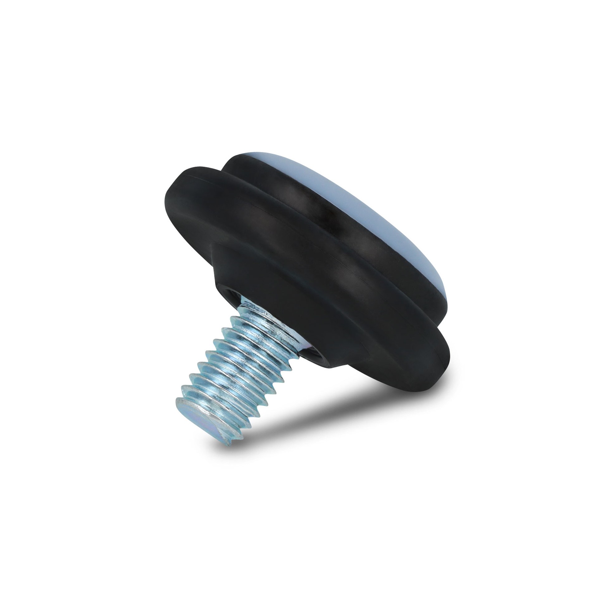 PTFE Gewindegleiter M6 Ø 23 mm Länge 8 mm