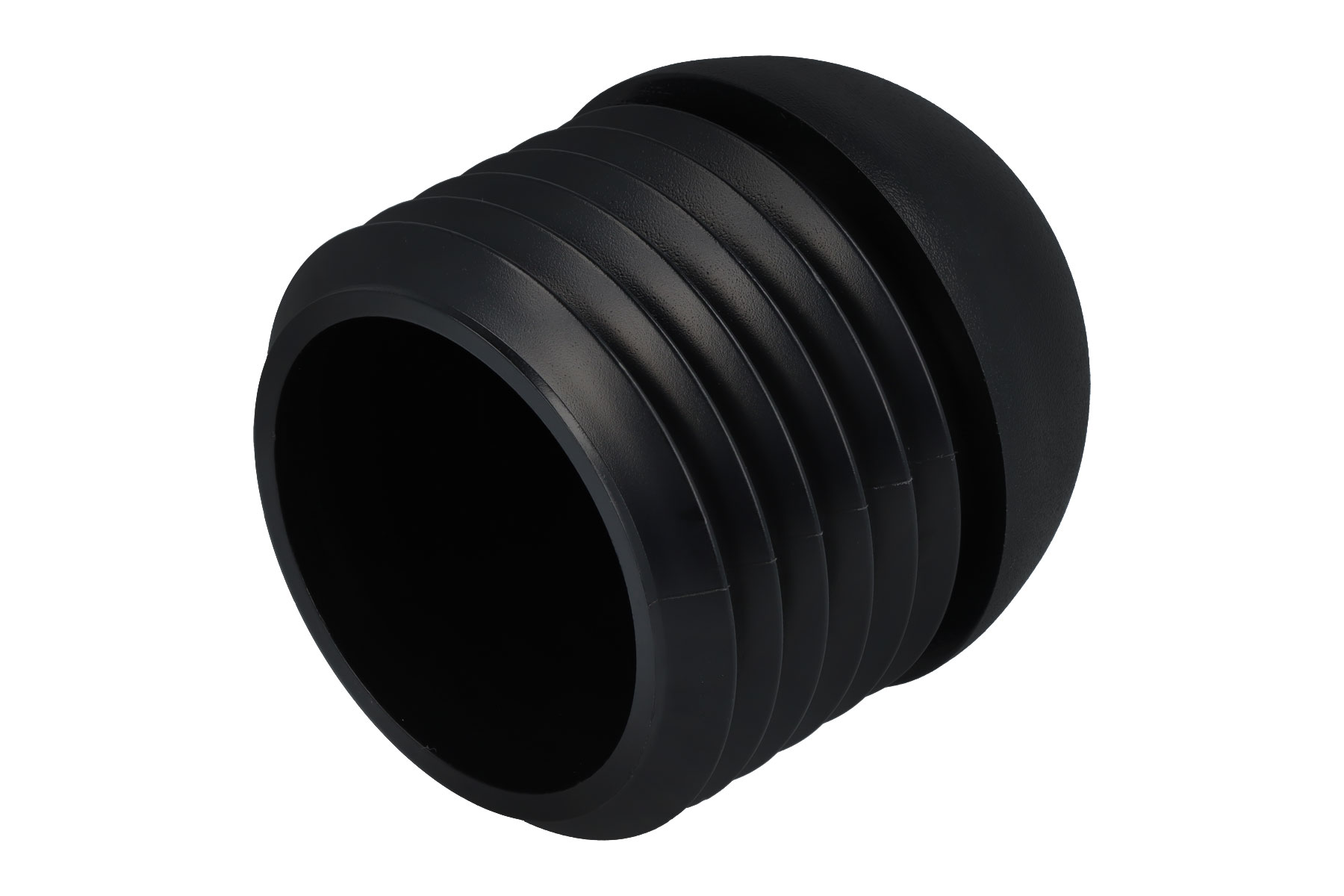 Stopfen mit Kugelkopf schwarz 52,0 - 57,0 mm