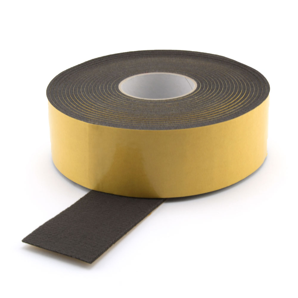 Filzband selbstklebend dunkel 50 mm