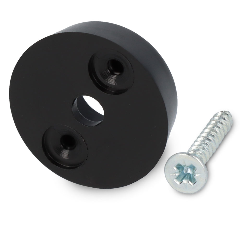 Stopper zum Schrauben 20 mm schwarz