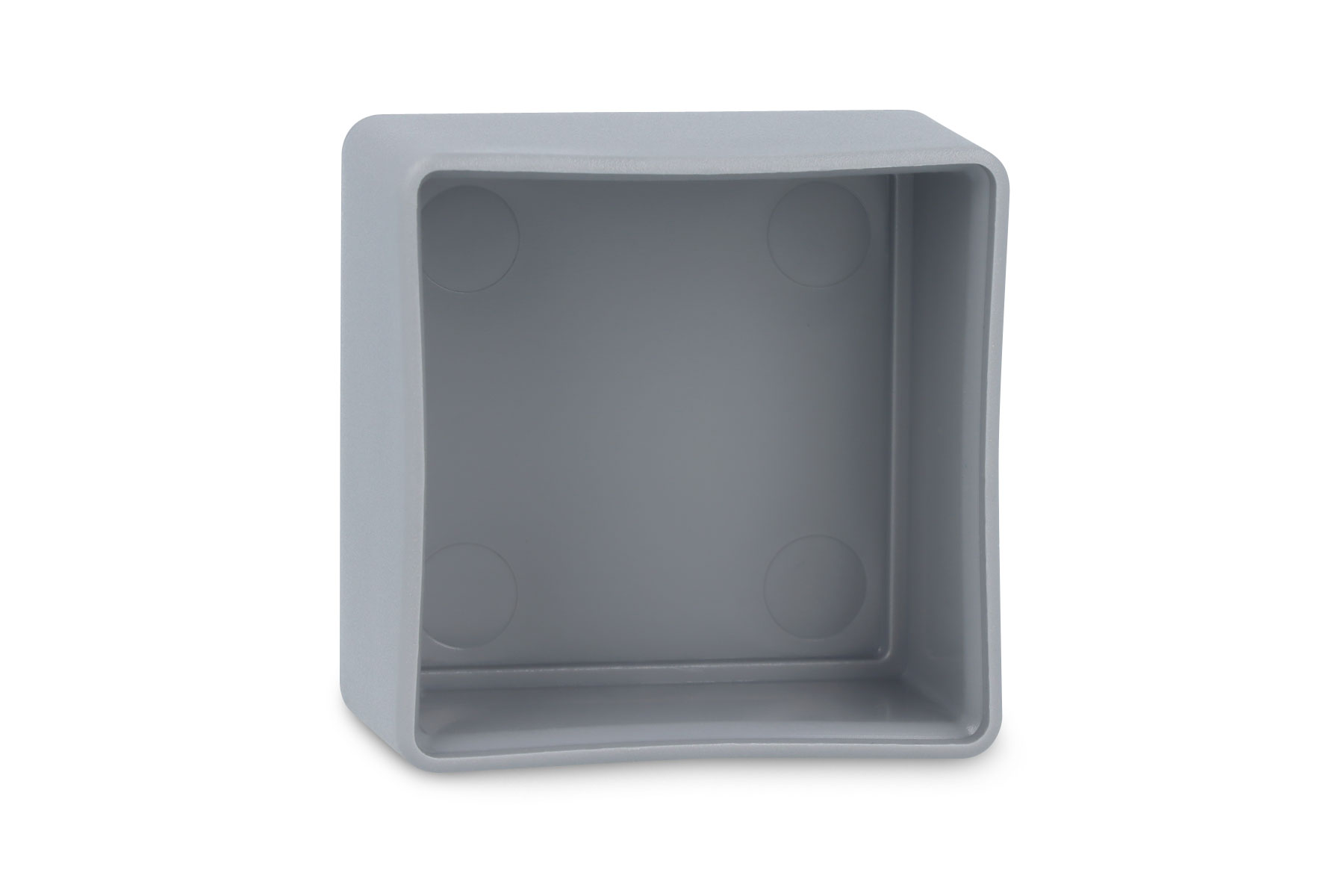 Endkappe für Solarschiene 40 x 40 mm grau