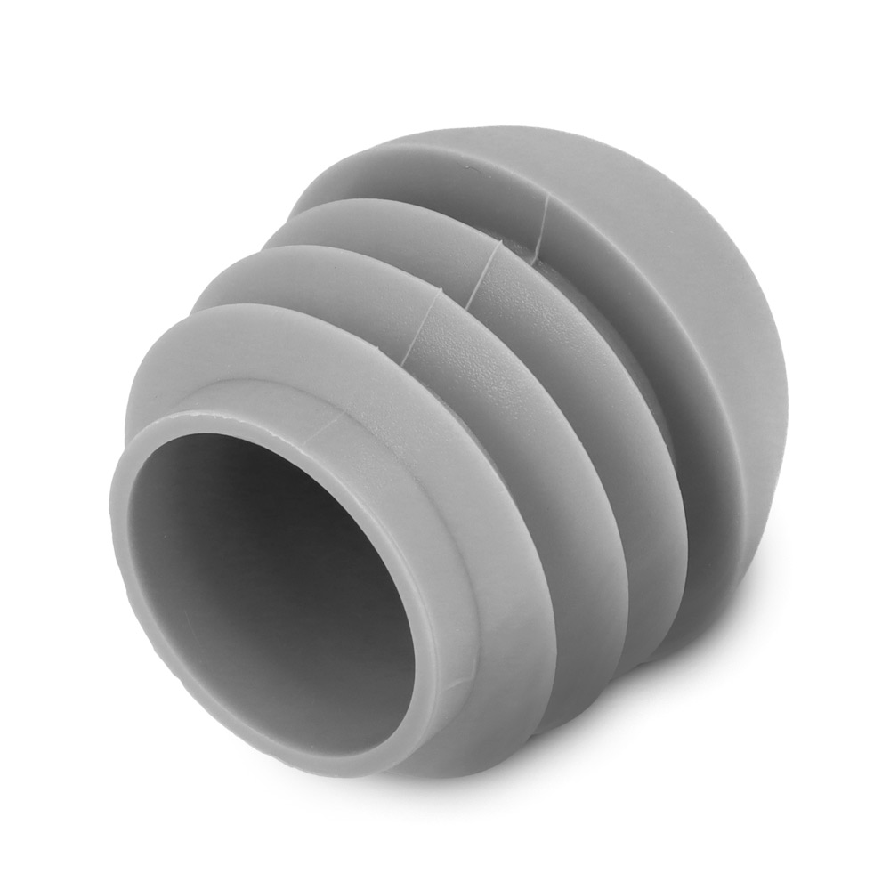Stopfen mit Kugelkopf grau 19,3 - 22,7 mm