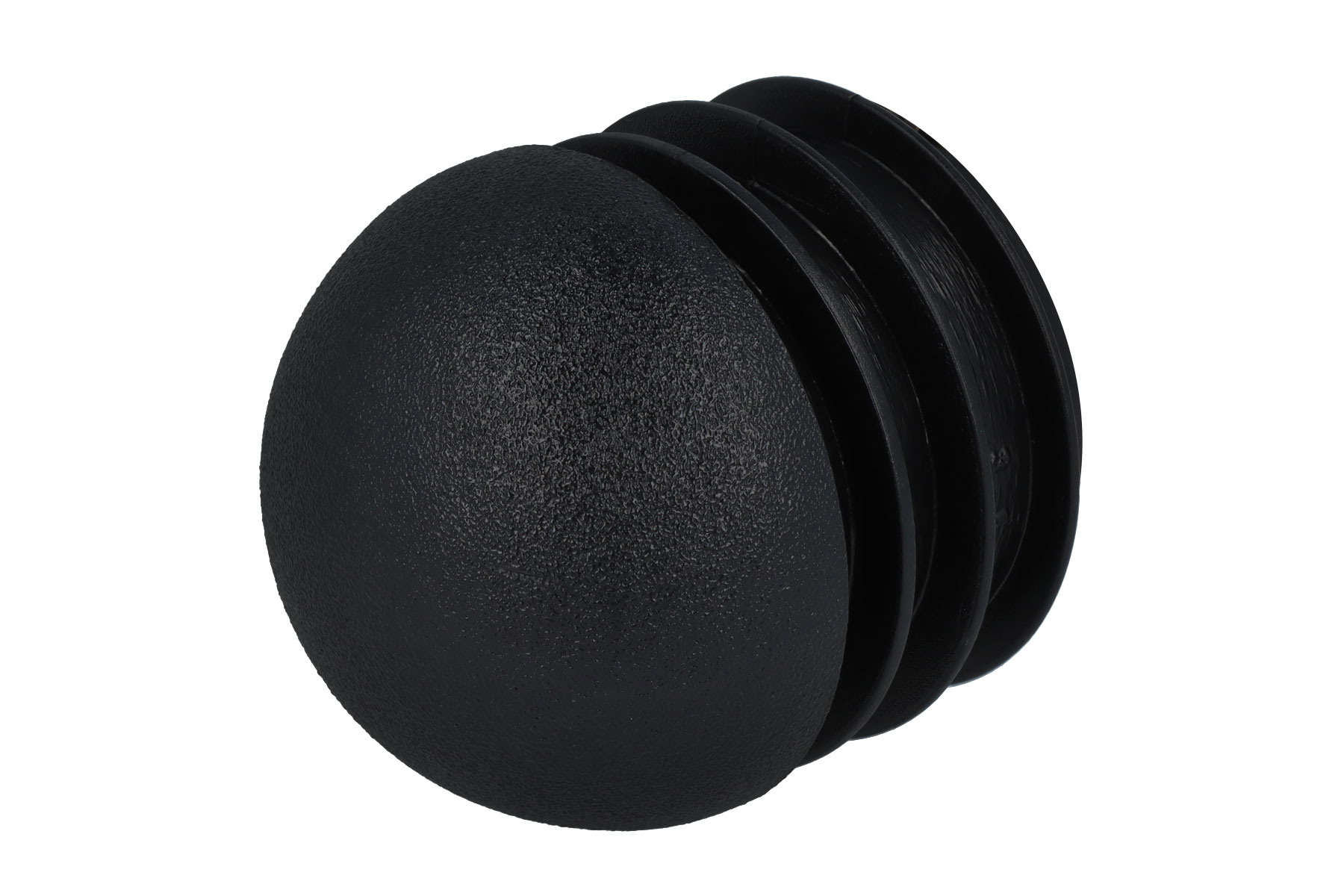 Stopfen mit Kugelkopf schwarz 28,6 - 32,0 mm