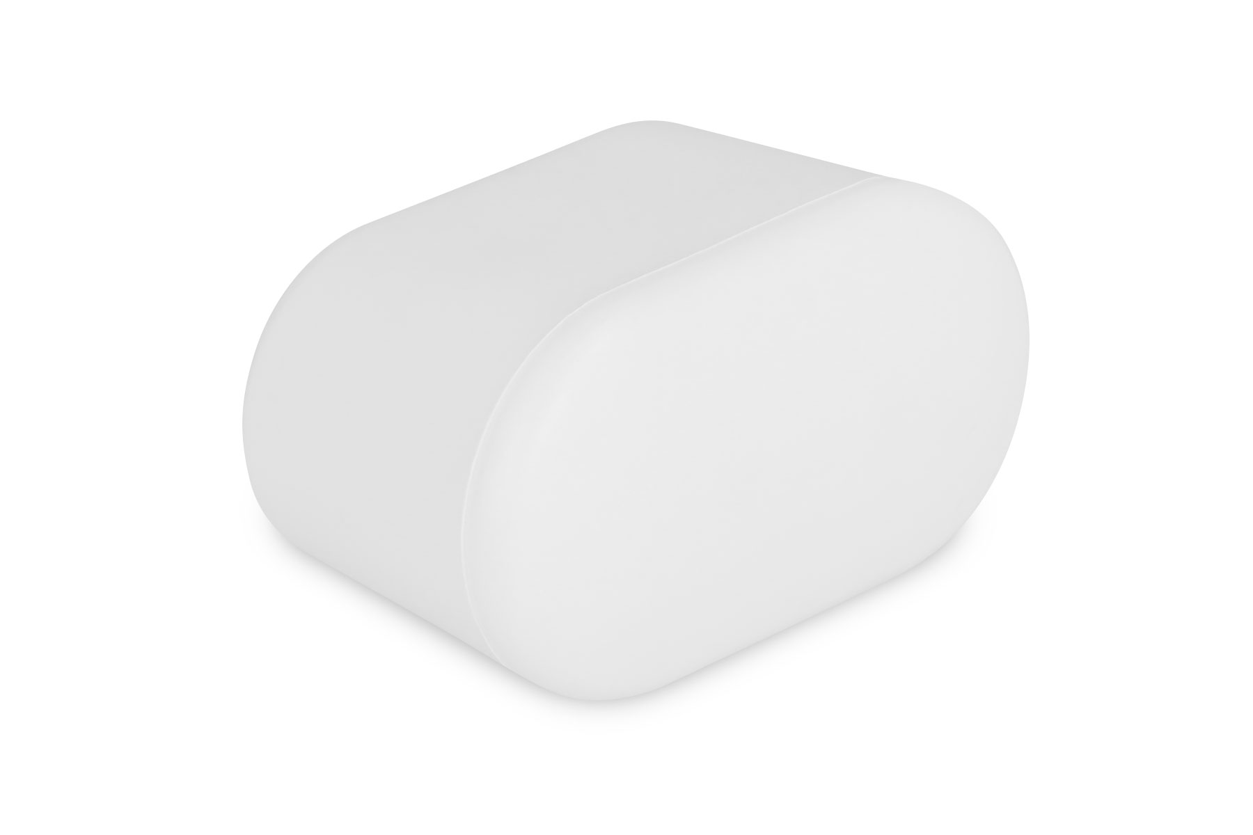 Fusskappen oval 36 x 18 mm weiss