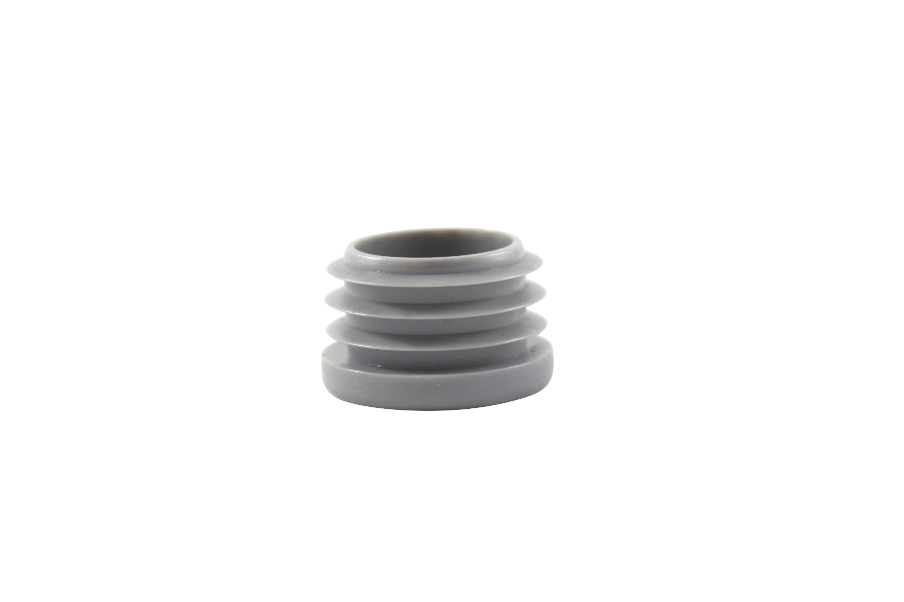 Runde Stopfen grau 14 mm