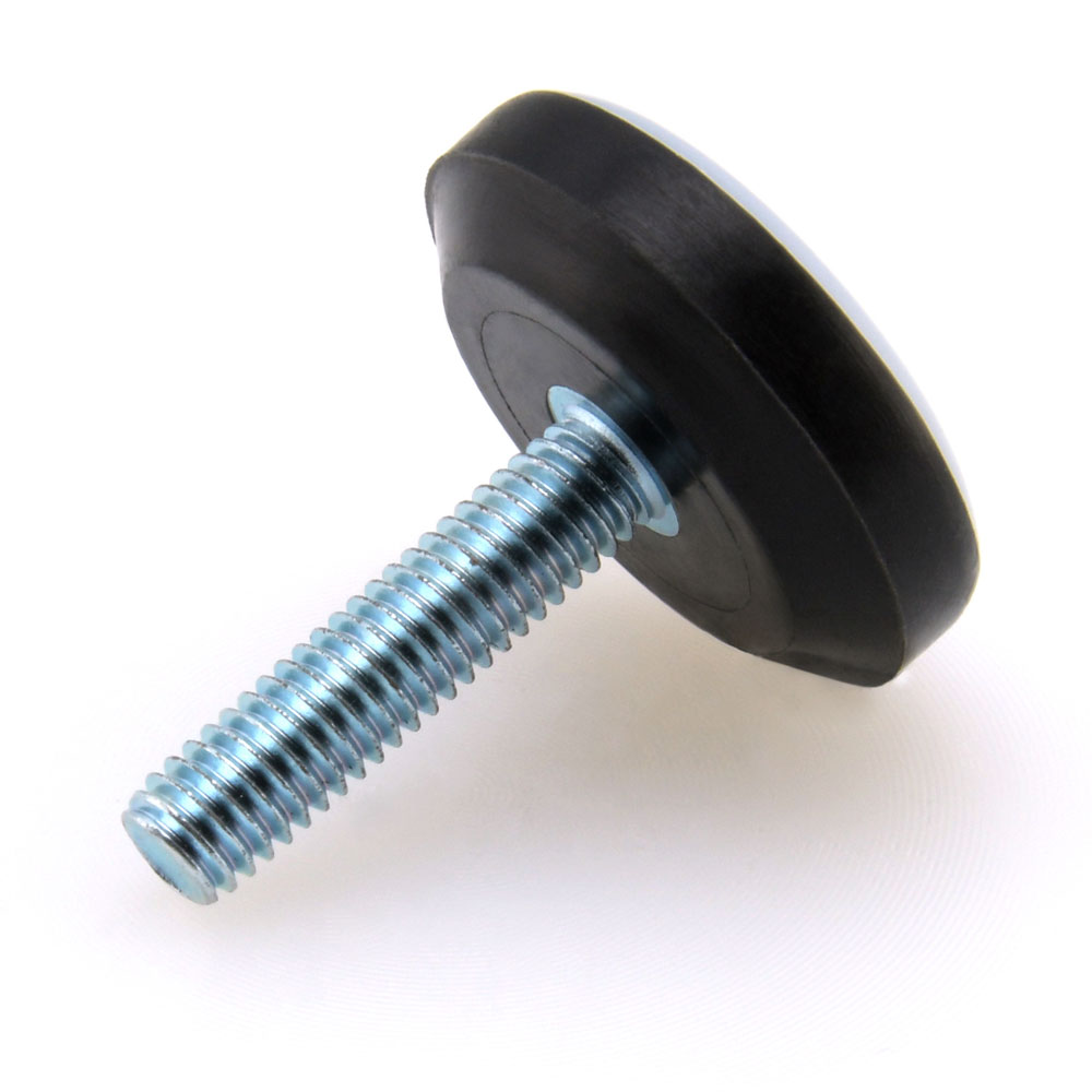 PTFE Gewindegleiter M6 Ø 28 mm Länge 25 mm