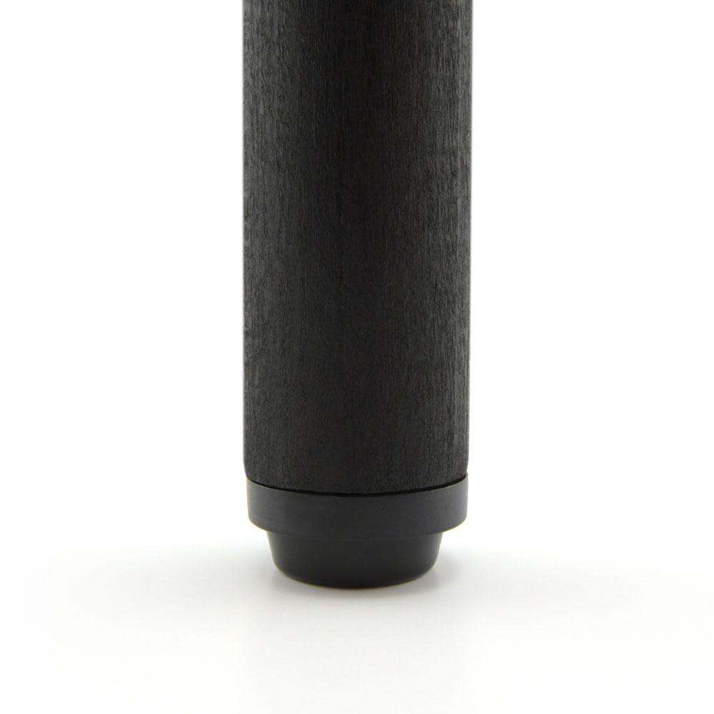 Schraubstopper 28 mm schwarz