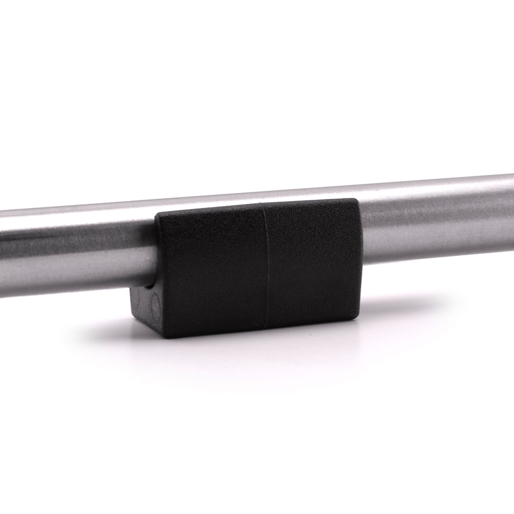 Klemmgleiter Kunststoff ohne Zapfen 11,8 - 13,4 mm