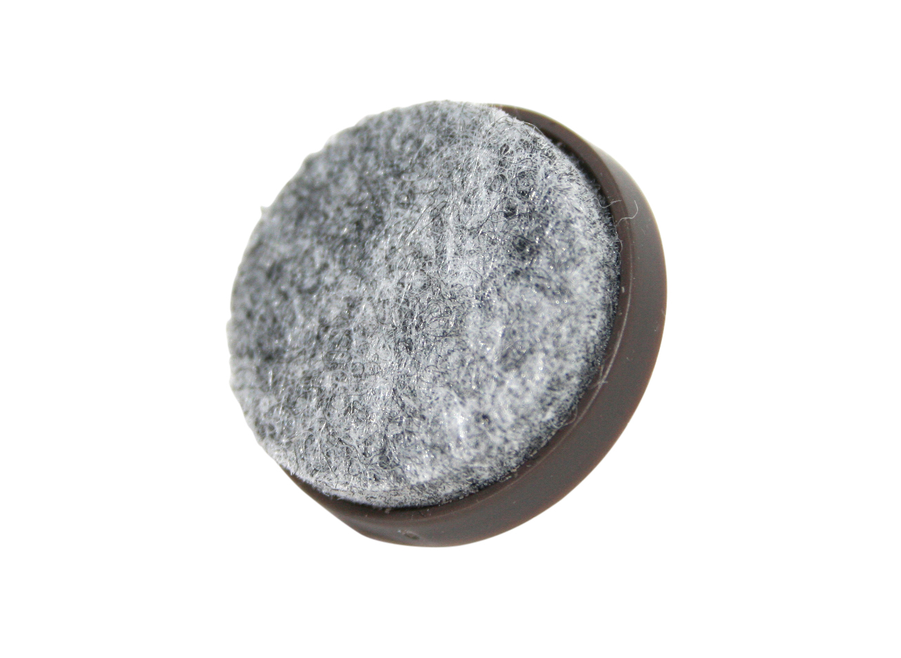 Filzgleiter mit Nagel braun 24 mm
