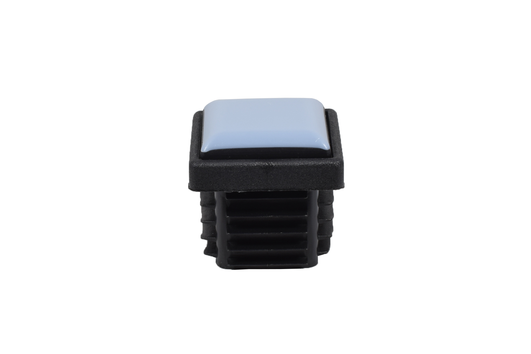 Teflon Stopfen für quadratische Rohre 20 x 20 mm