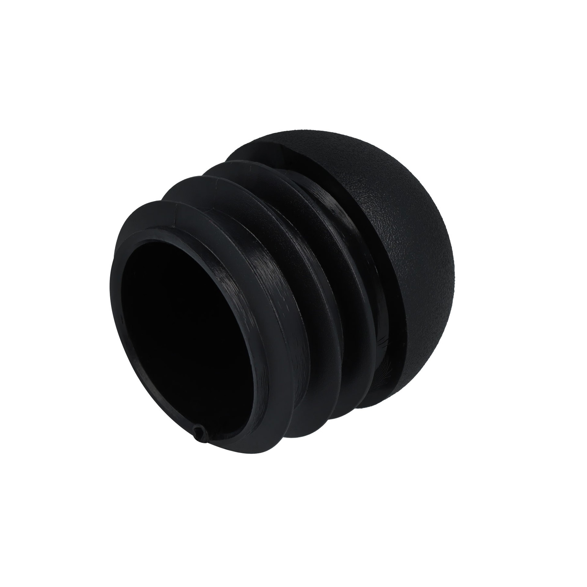 Stopfen mit Kugelkopf schwarz 28,6 - 32,0 mm