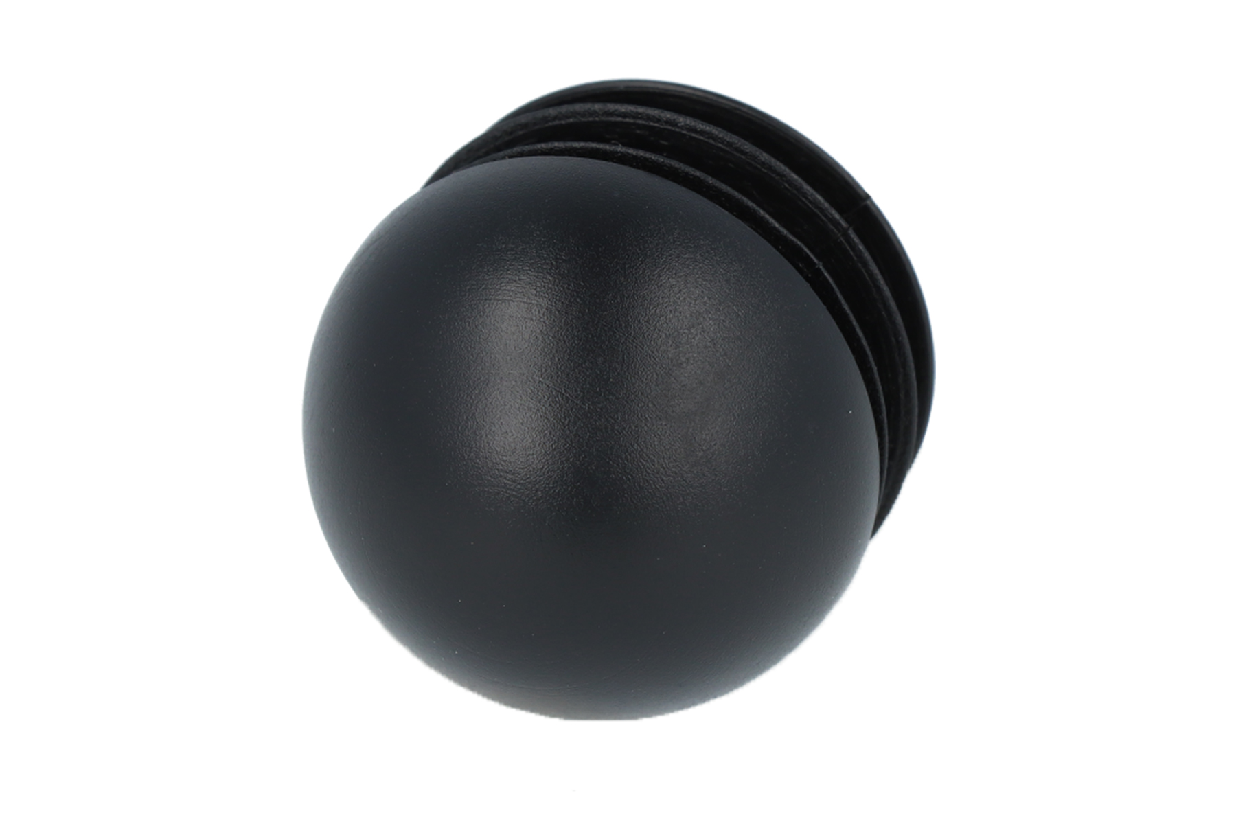 Stopfen mit Kugelkopf schwarz 22,9 - 25,0 mm