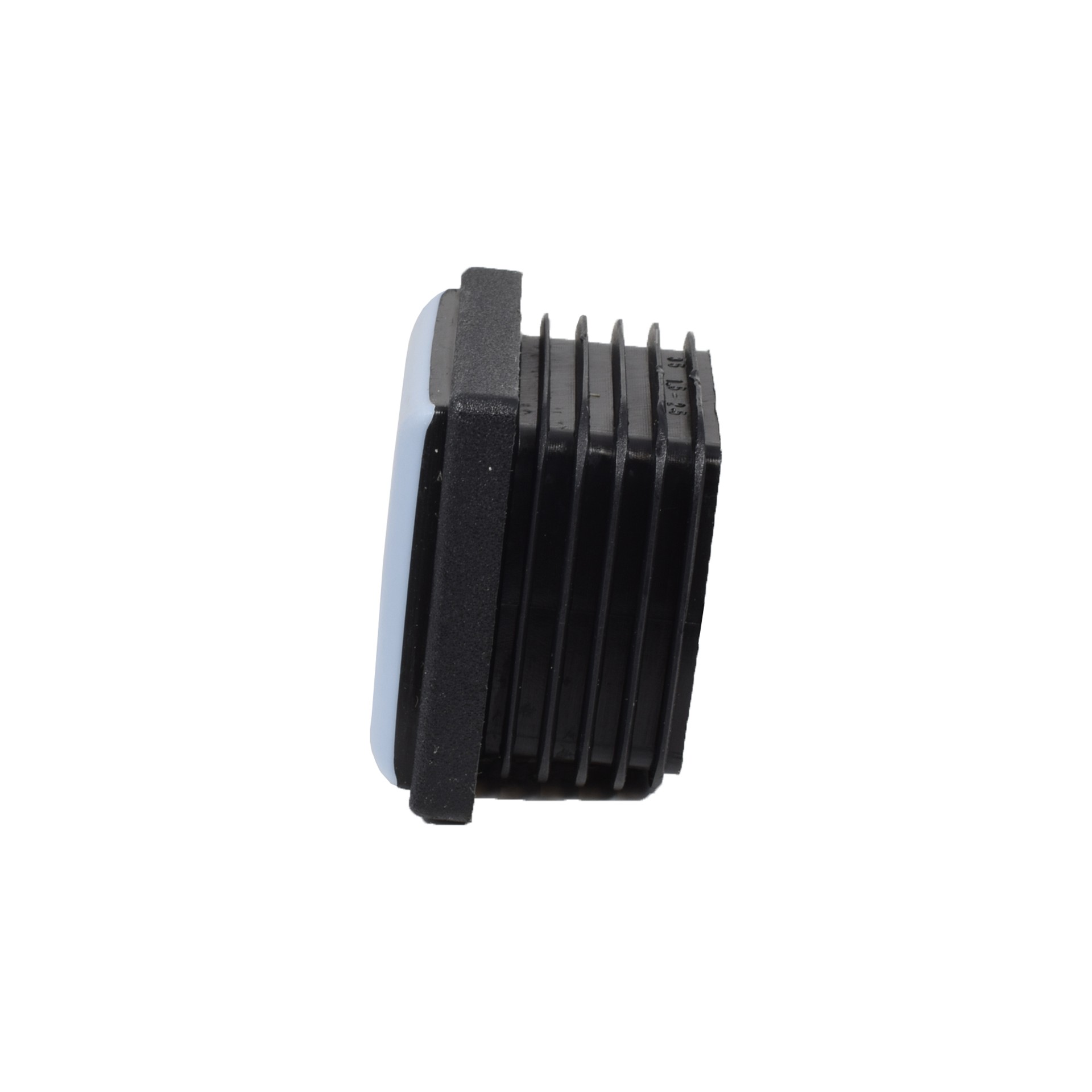 Teflon Stopfen für quadratische Rohre 35 x 35 mm