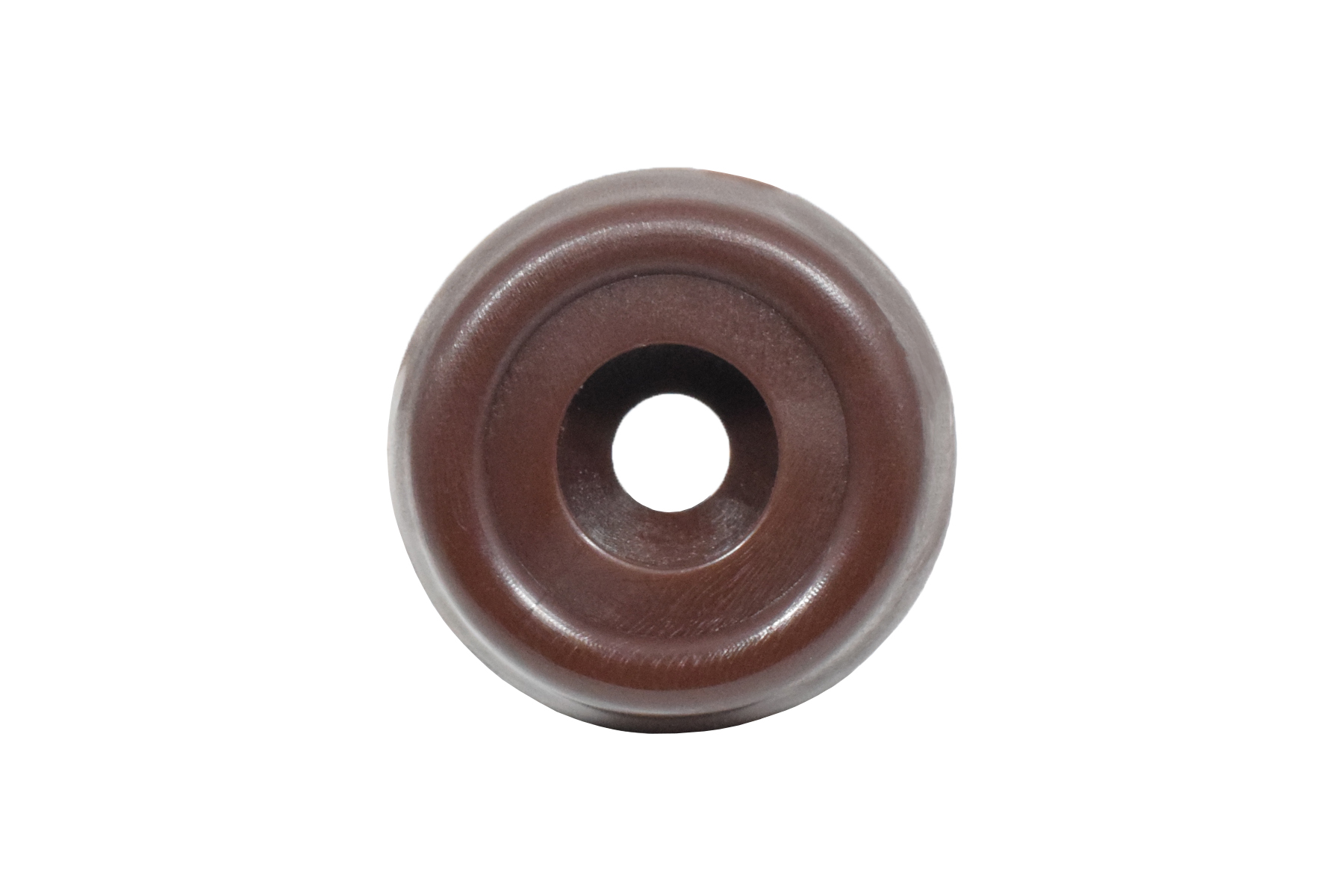 Kunststoffgleiter zum Schrauben 20 mm braun