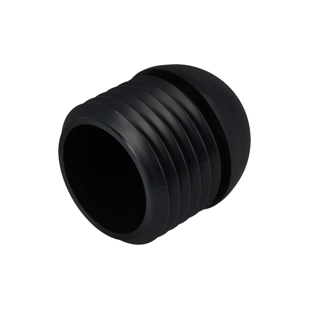 Stopfen mit Kugelkopf schwarz 52,0 - 57,0 mm