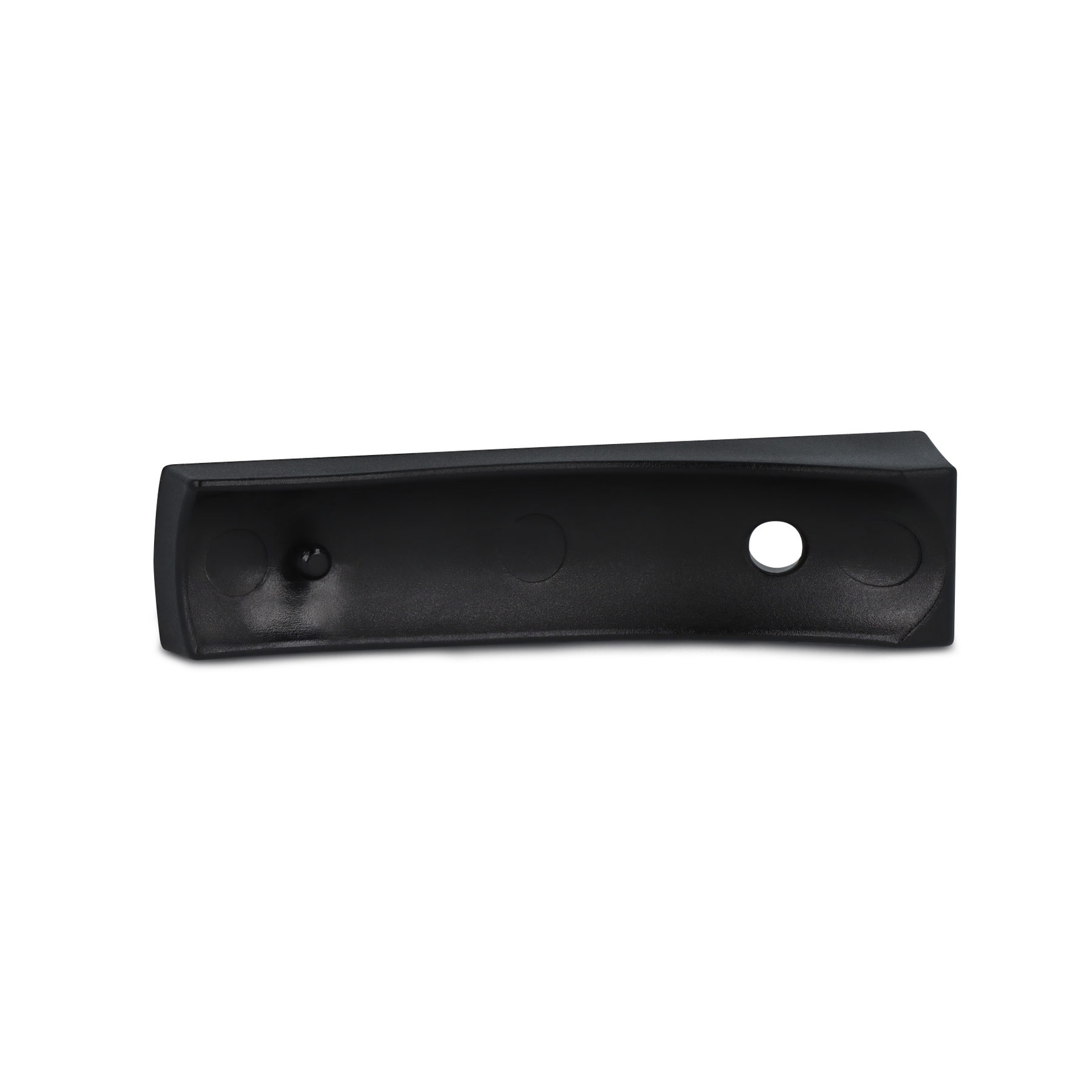 Teflongleiter mit Kippschutz schwarz 15 mm