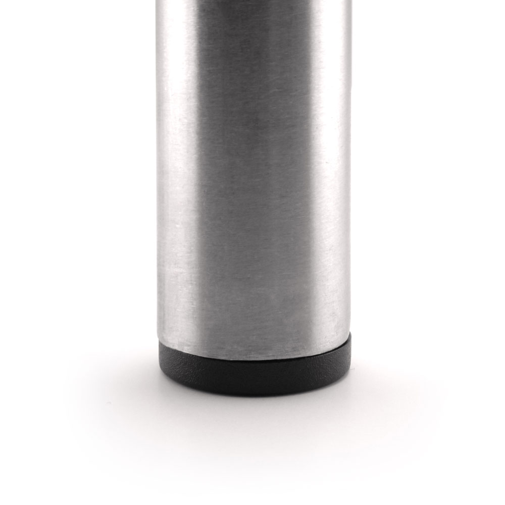Runde Stopfen schwarz 14 mm