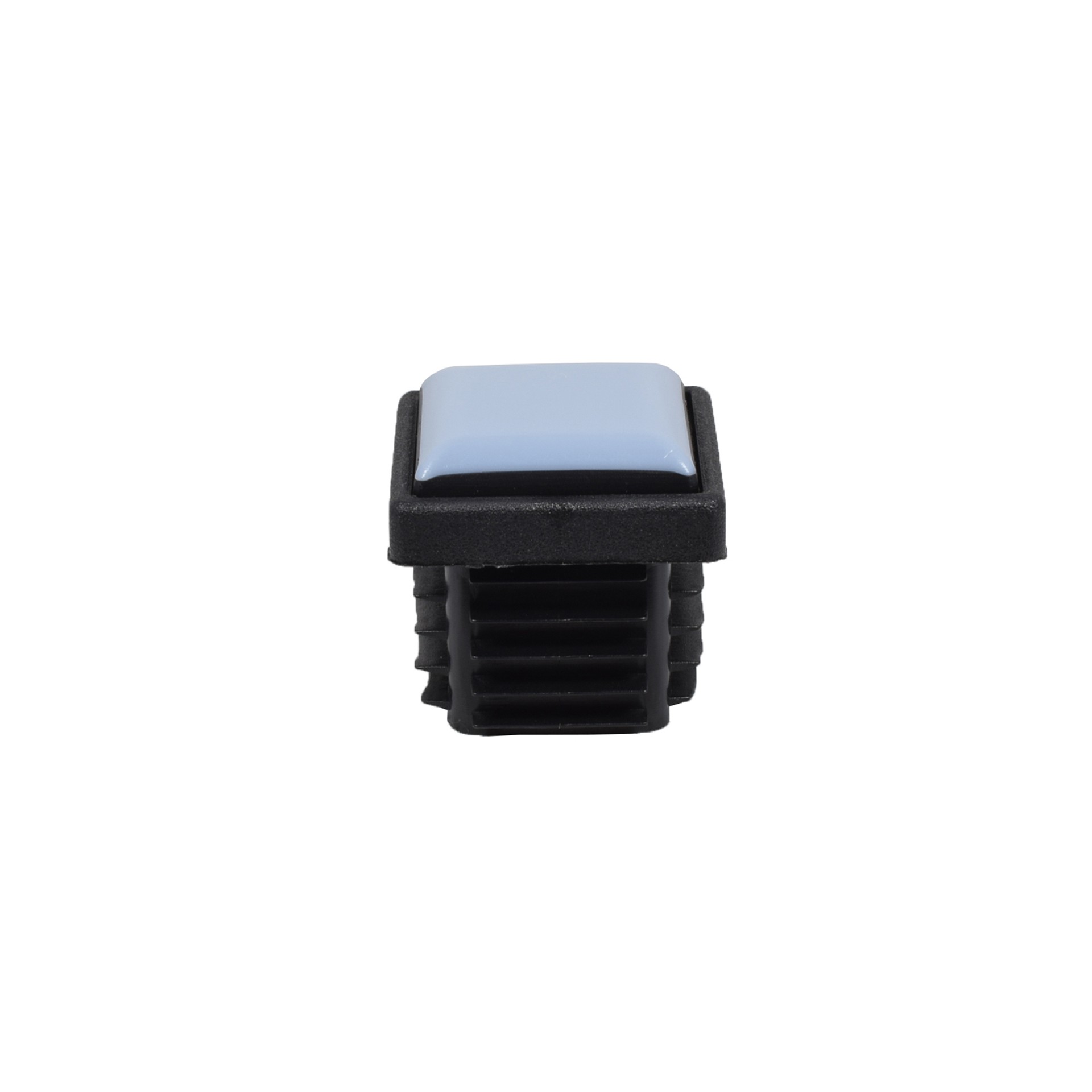 Teflon Stopfen für quadratische Rohre 25 x 25 mm