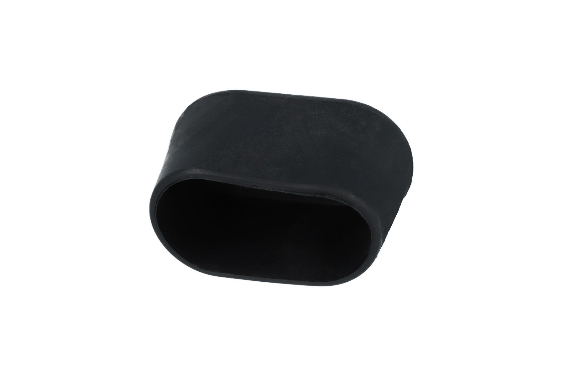 Fusskappen oval 36 x 18 mm schwarz