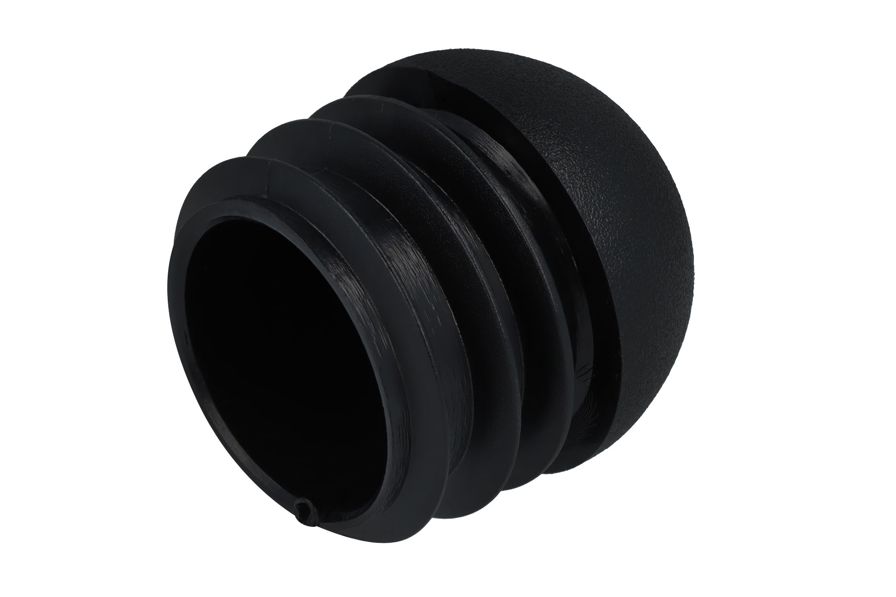 Stopfen mit Kugelkopf schwarz 28,6 - 32,0 mm