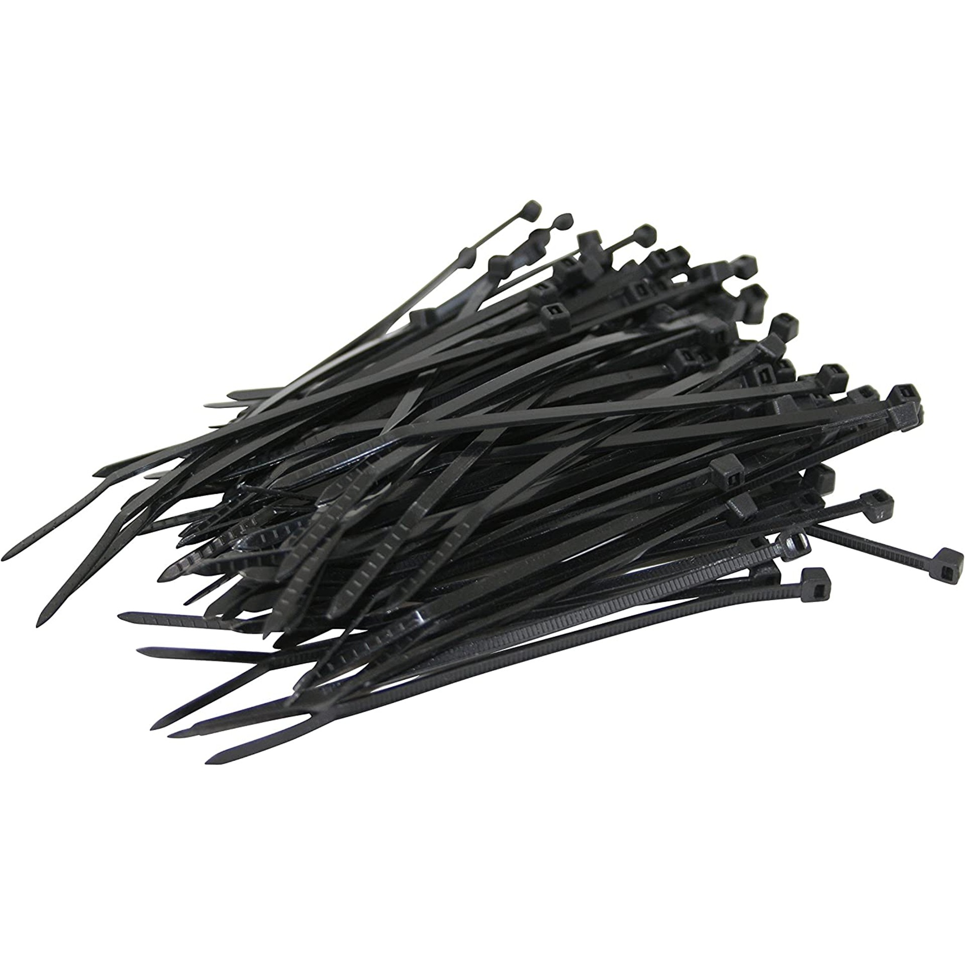 100 Stück Kabelbinder schwarz Länge:100 mm Breite:2,5 mm