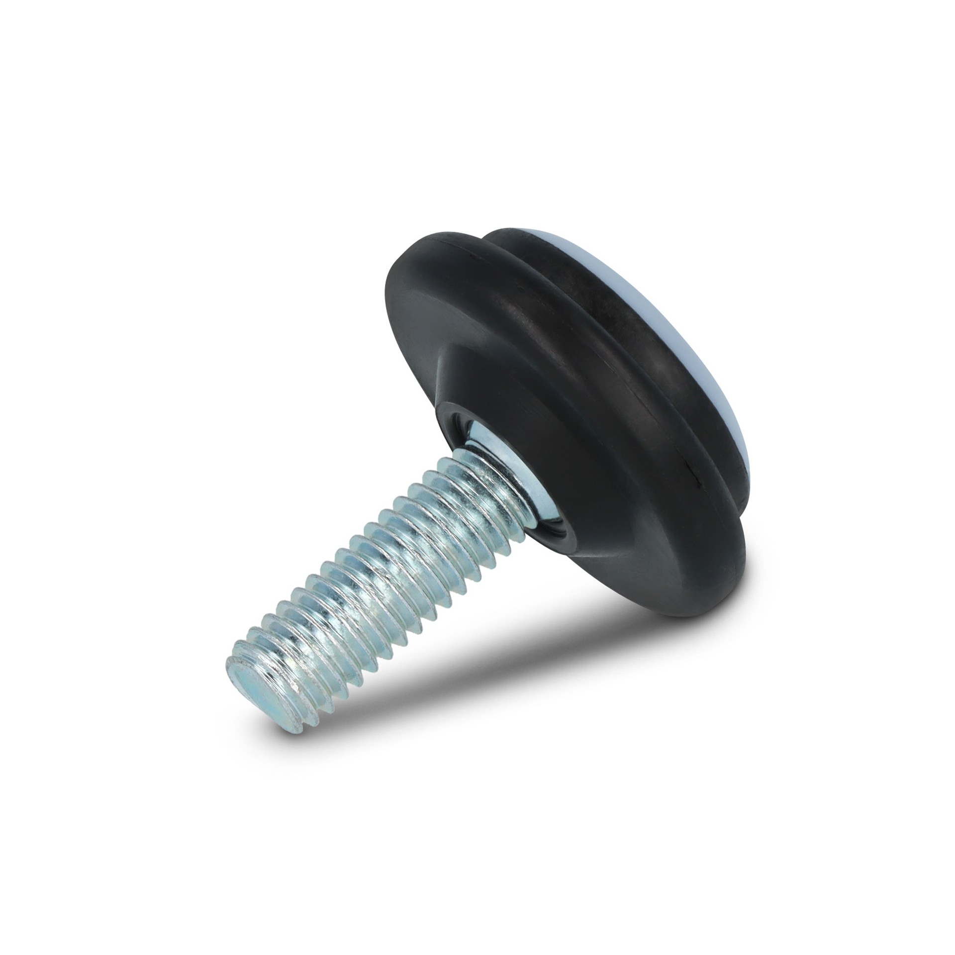 PTFE Gewindegleiter M6 Ø 23 mm Länge 16 mm