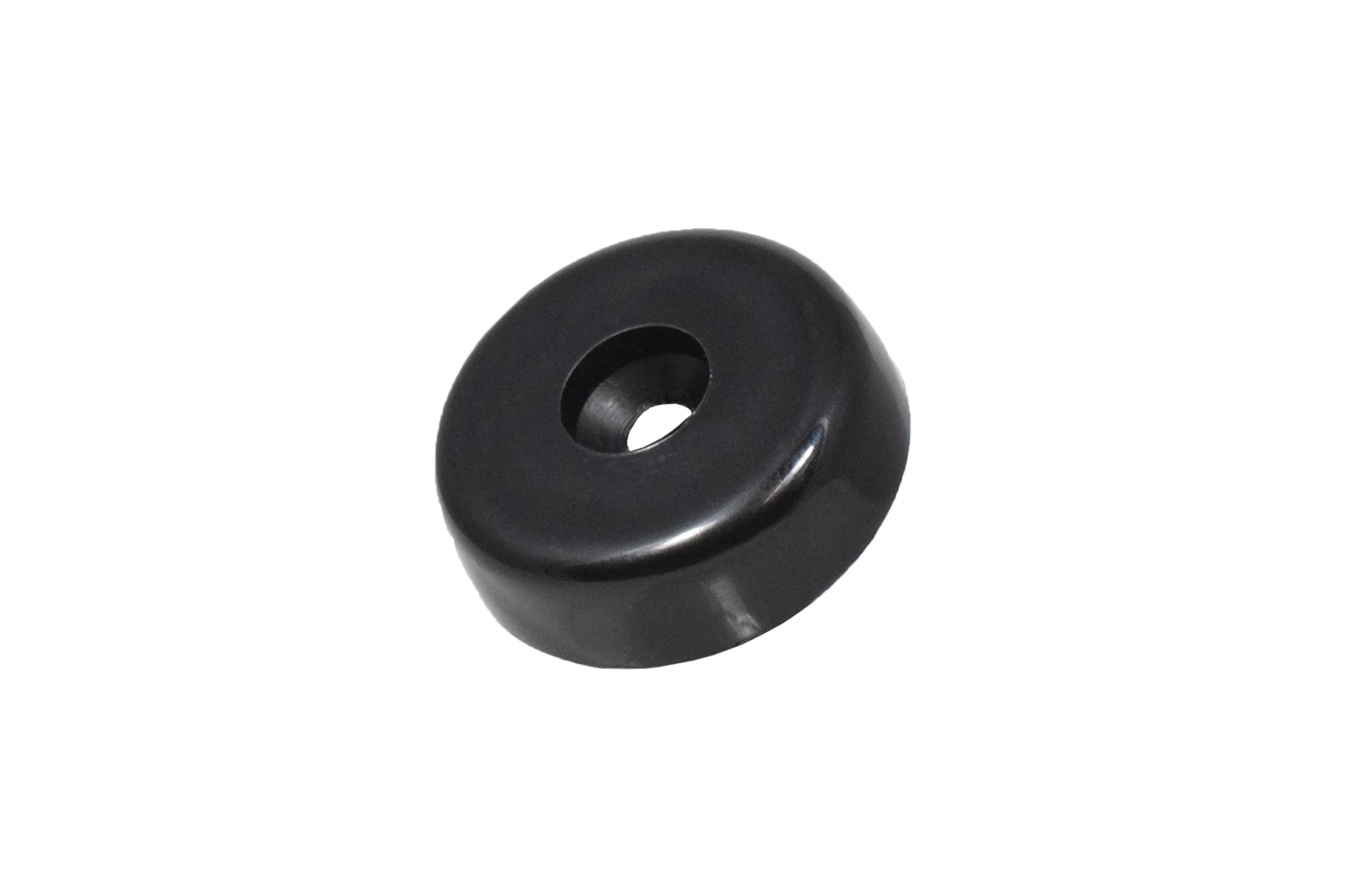 Kunststoffgleiter zum Schrauben 25 mm schwarz