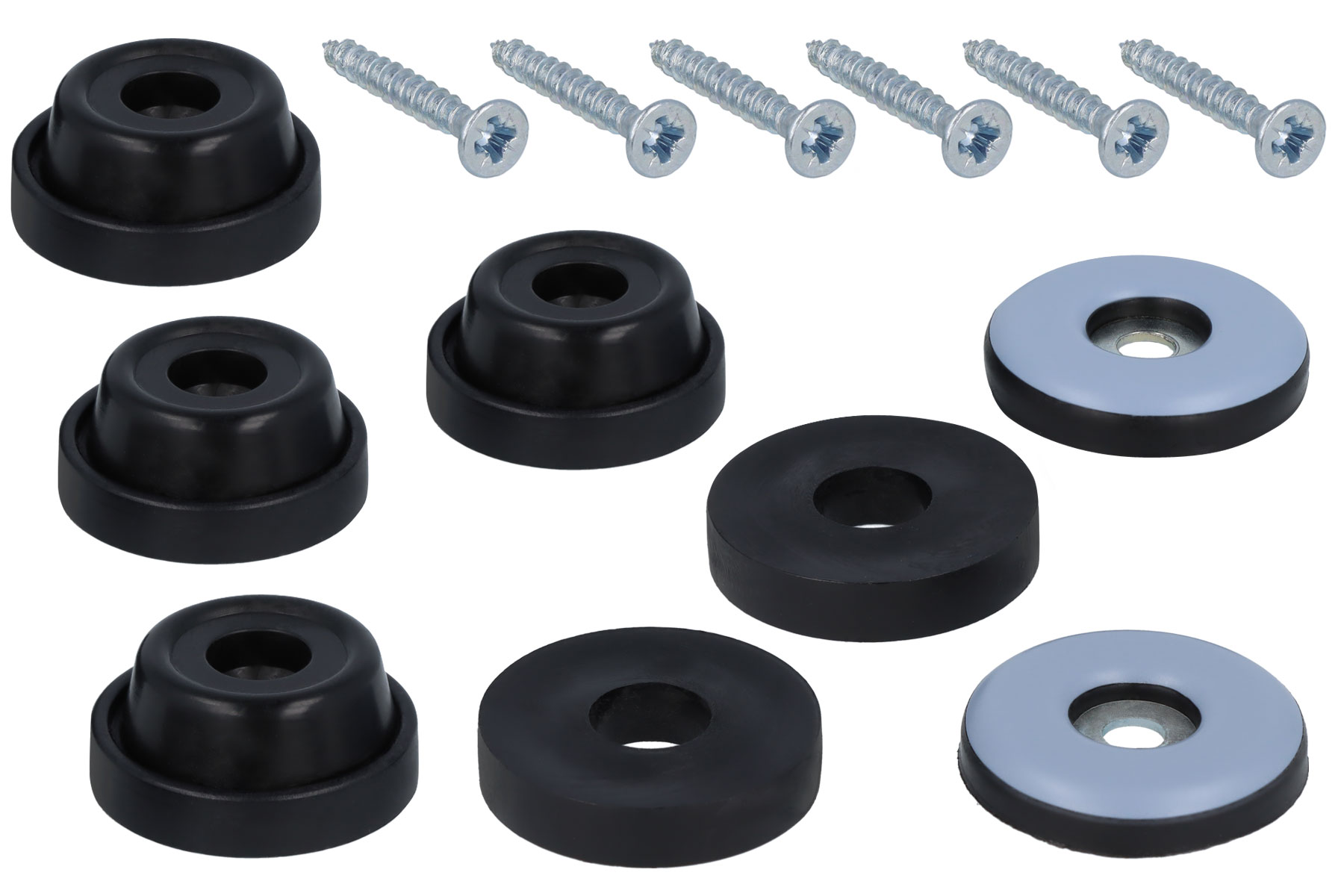 Gleiter Set für DIY Gleitbrett + Extra Stopper