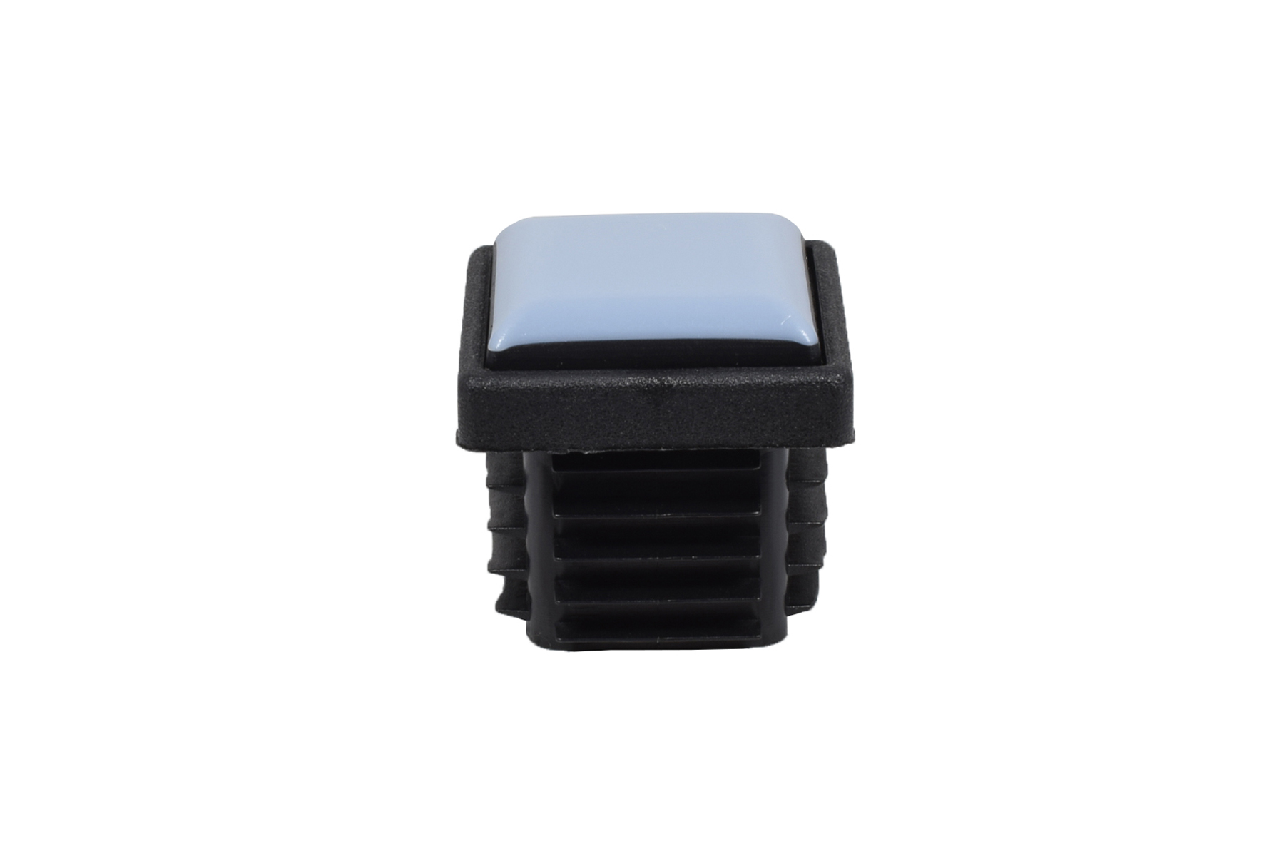 Teflon Stopfen für quadratische Rohre 25 x 25 mm
