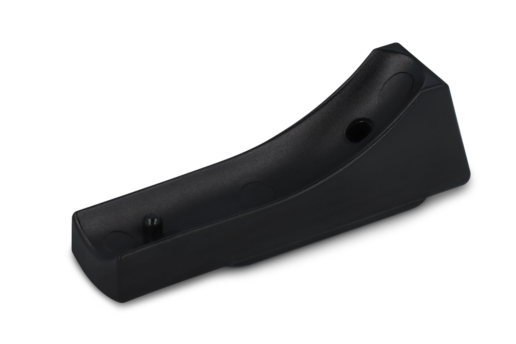 Teflongleiter mit Kippschutz schwarz 15 mm