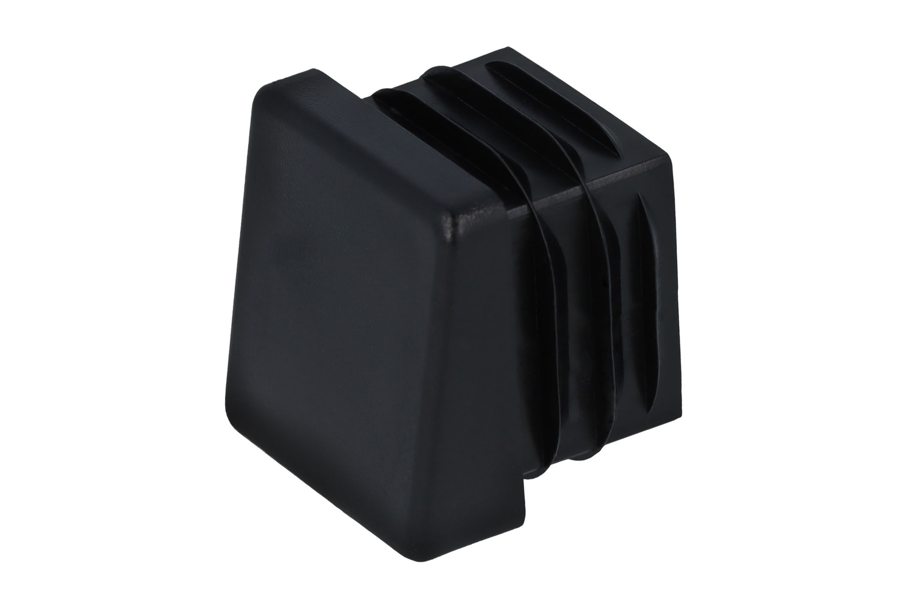 Lamellenstopfen eckig für schräge Stuhlbeine 25 x 25 mm