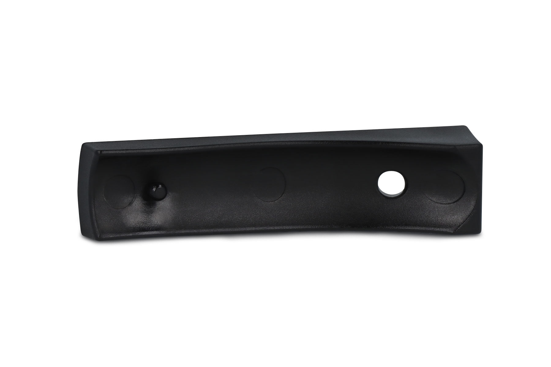 Teflongleiter mit Kippschutz schwarz 15 mm