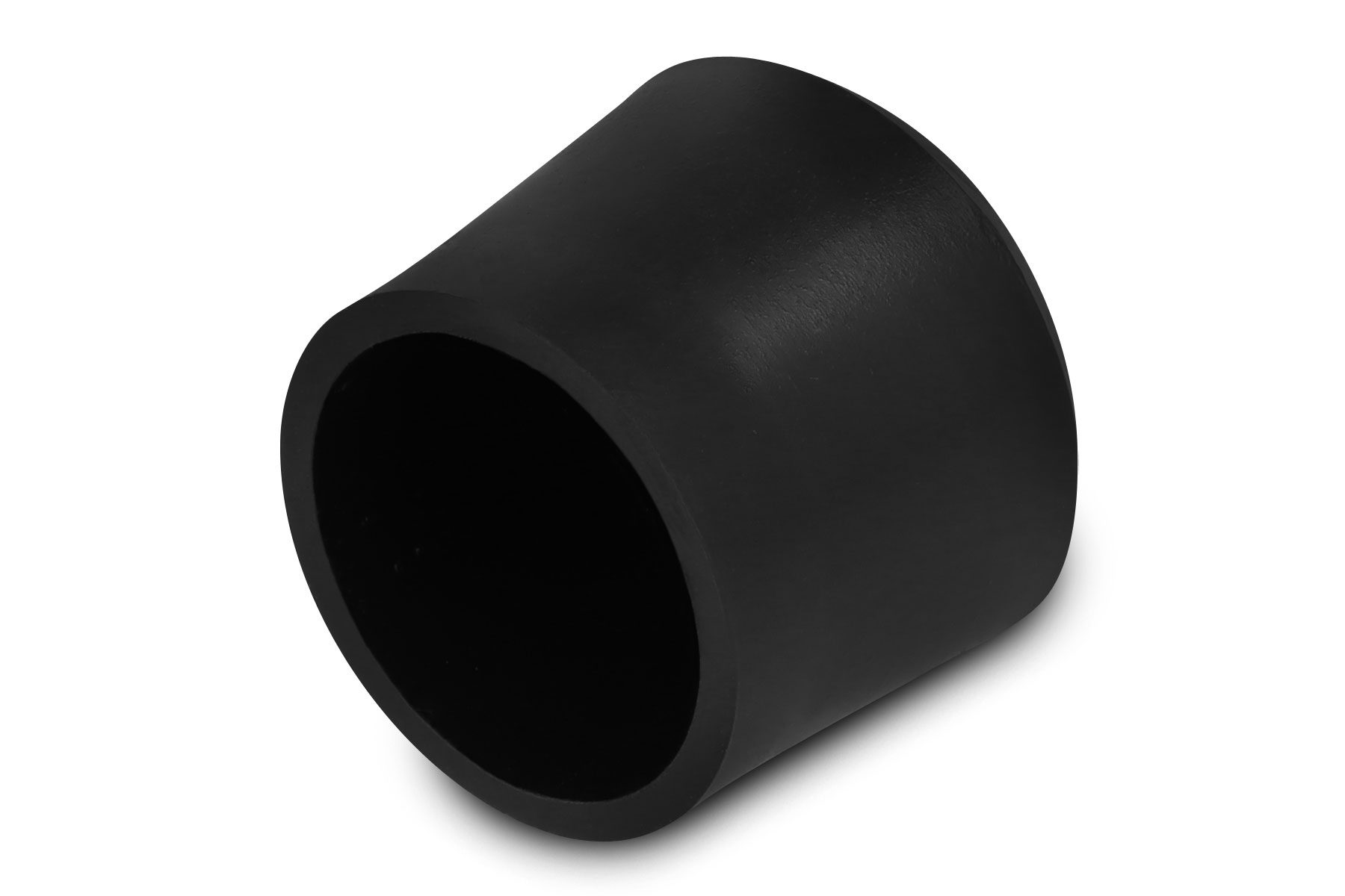 Runde Kappen schwarz 15 mm