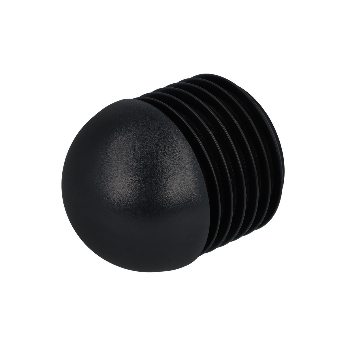 Stopfen mit Kugelkopf schwarz 52,0 - 57,0 mm