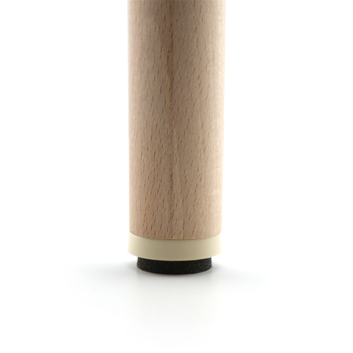Schraubgleiter Set mit Einsatz "Natural" creme 30 mm