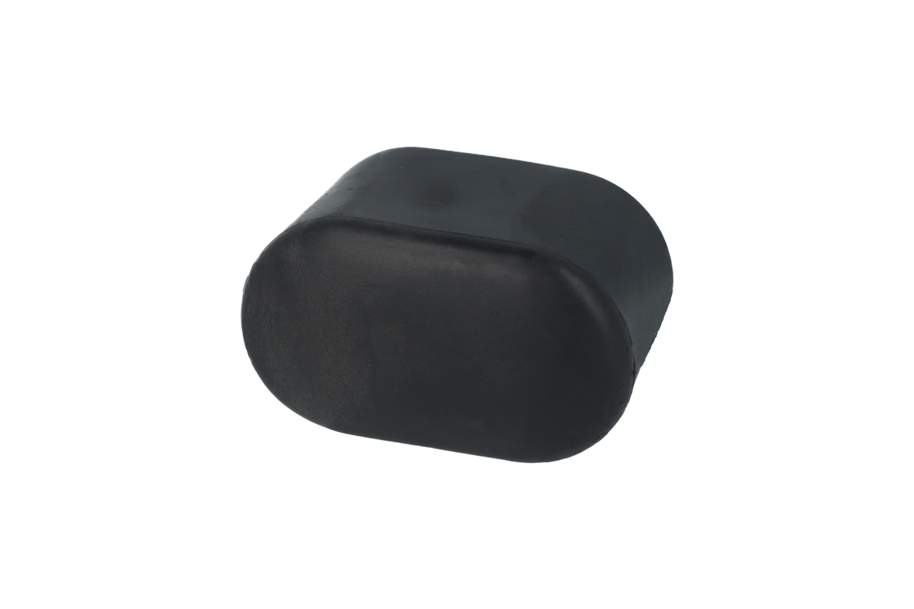 Fusskappen oval 36 x 18 mm schwarz