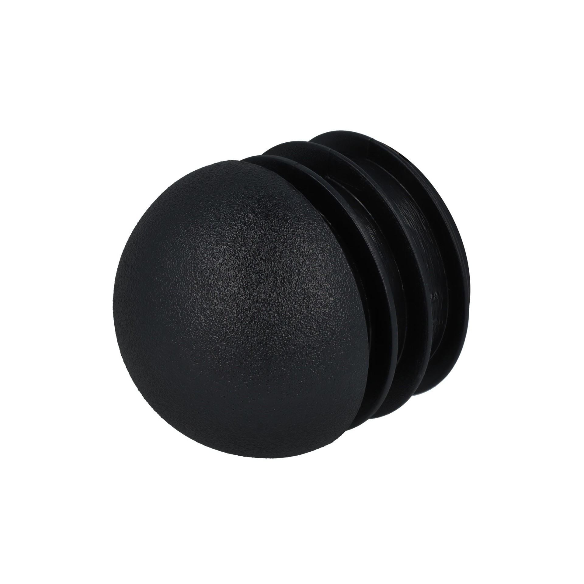 Stopfen mit Kugelkopf schwarz 28,6 - 32,0 mm