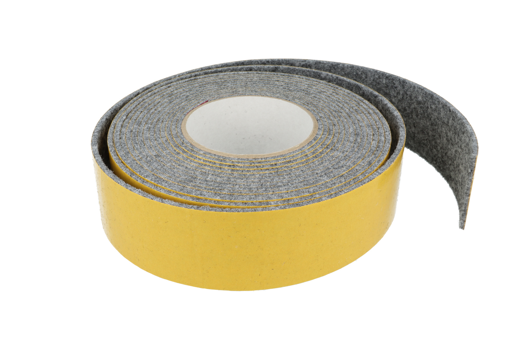Filzband selbstklebend grau Breite: 50 mm