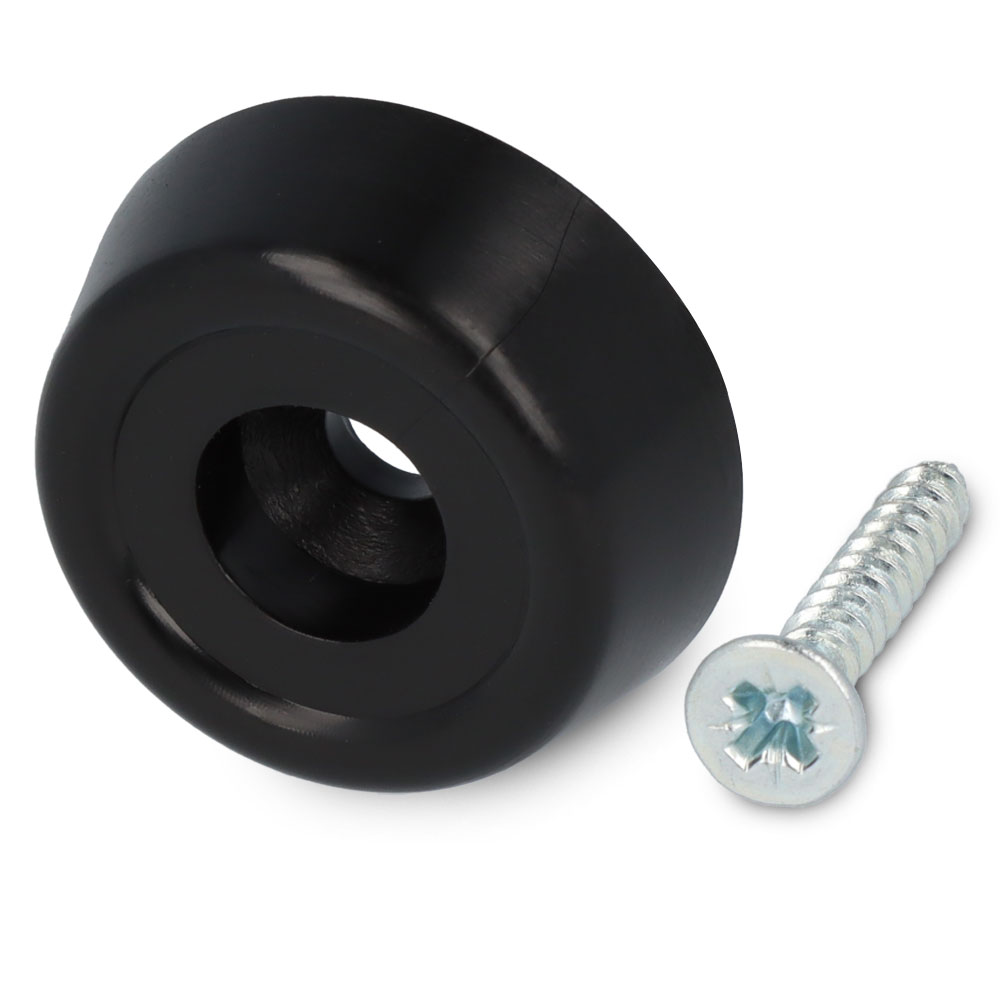 Stopper zum Schrauben 20 mm schwarz
