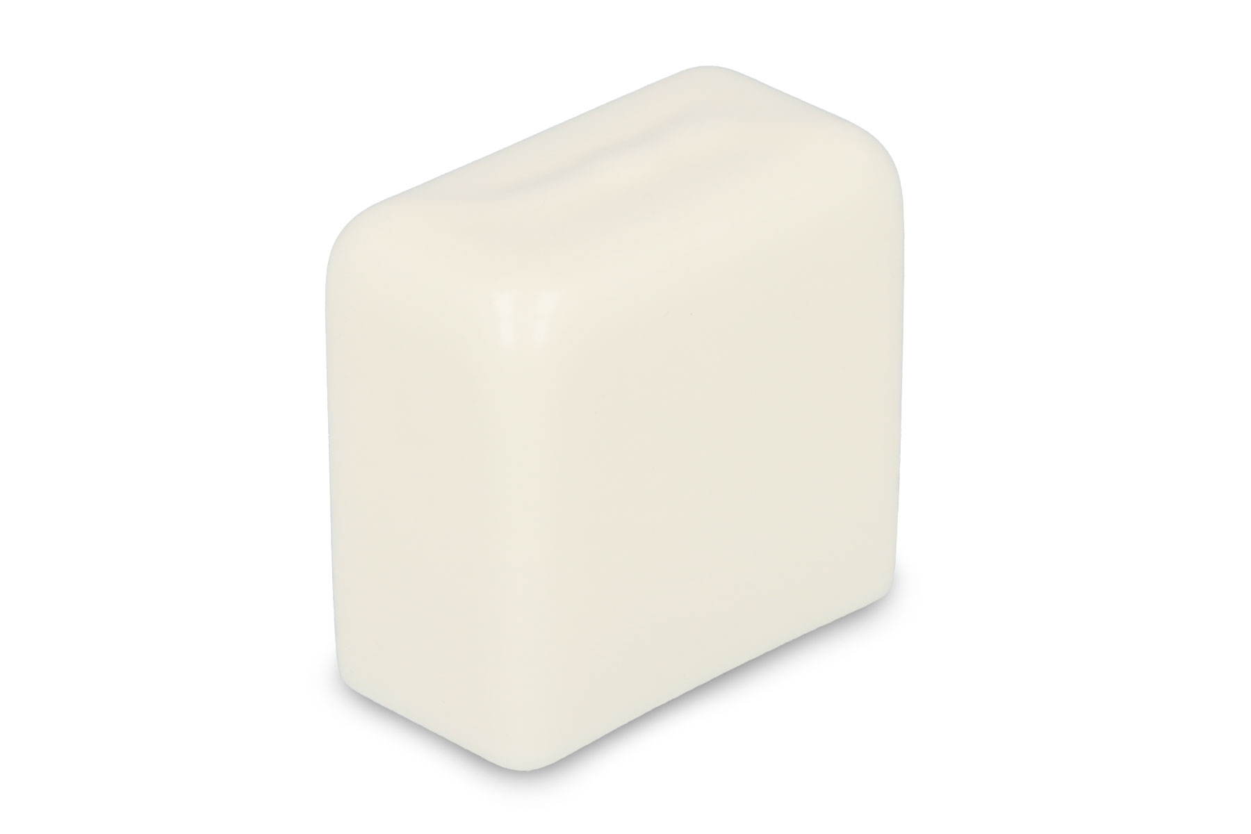 Stuhlbeinkappen weiss 40 x 20 mm