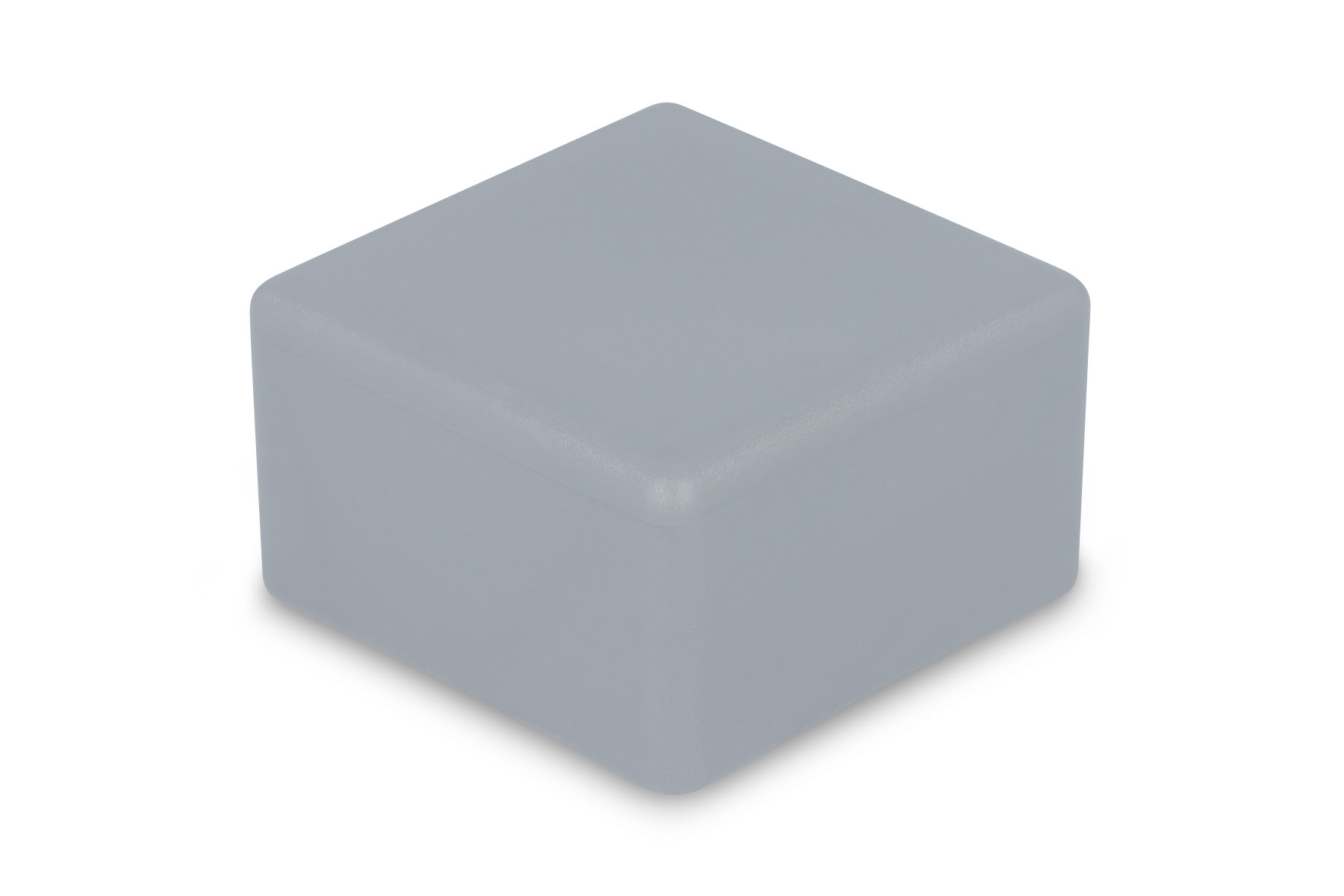 Endkappefür Solarschiene 40 x 40 mm grau
